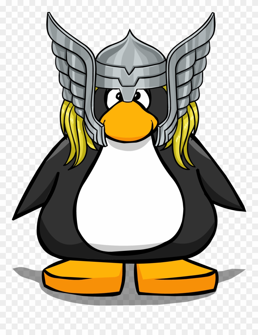 Thor Clipart Thor Helmet - Club Penguin Spacesuit - Png Download