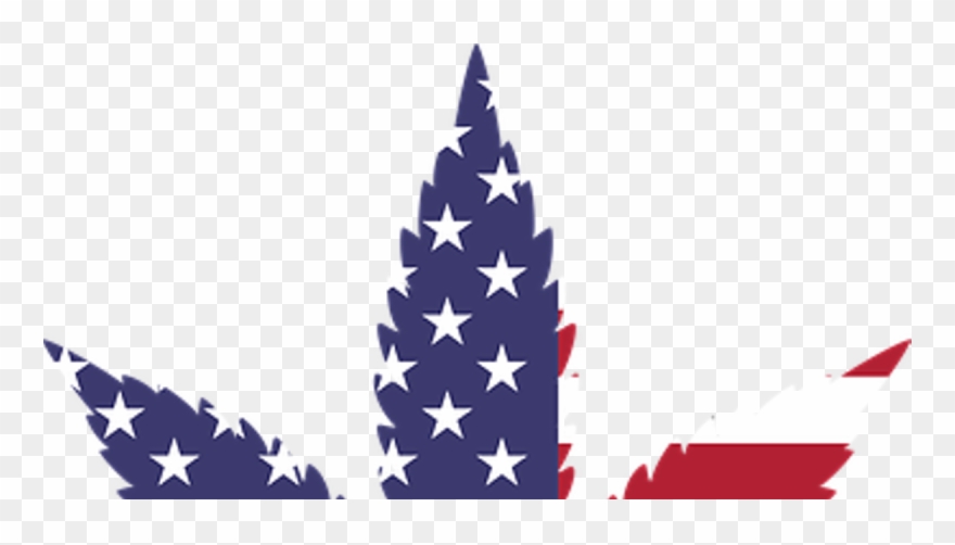 Trump-approved States Act Could Change Everything For - American Flag Pot Leaf Clipart