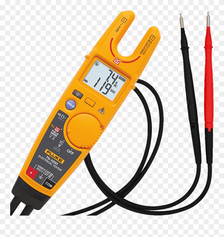 Clip Art Transparent T Electrical Tester With - Fluke T6 1000 - Png Download