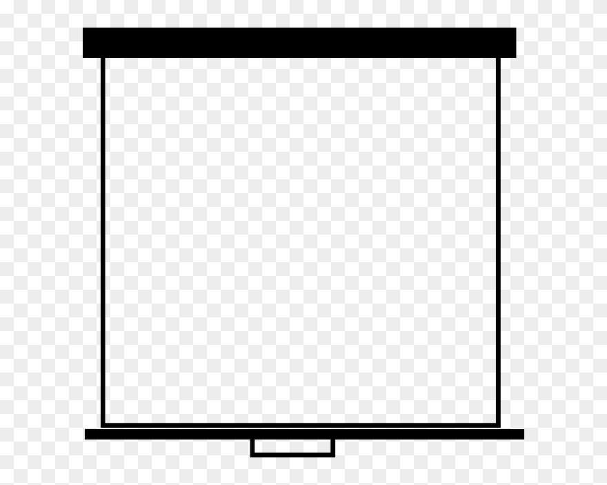 Clipart Resolution 640*623 - Projector Screen Png Vector Transparent Png