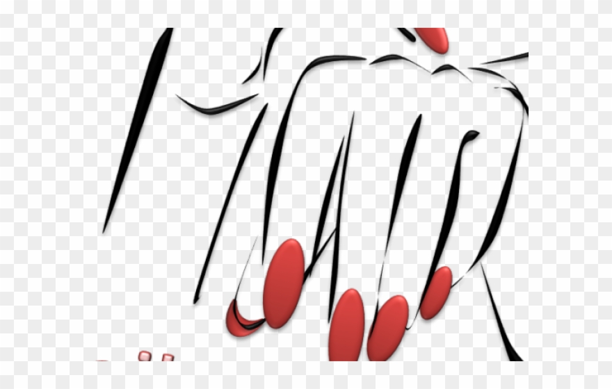 Nail Clipart Nail Salon - Logo De Manicura Png Transparent Png
