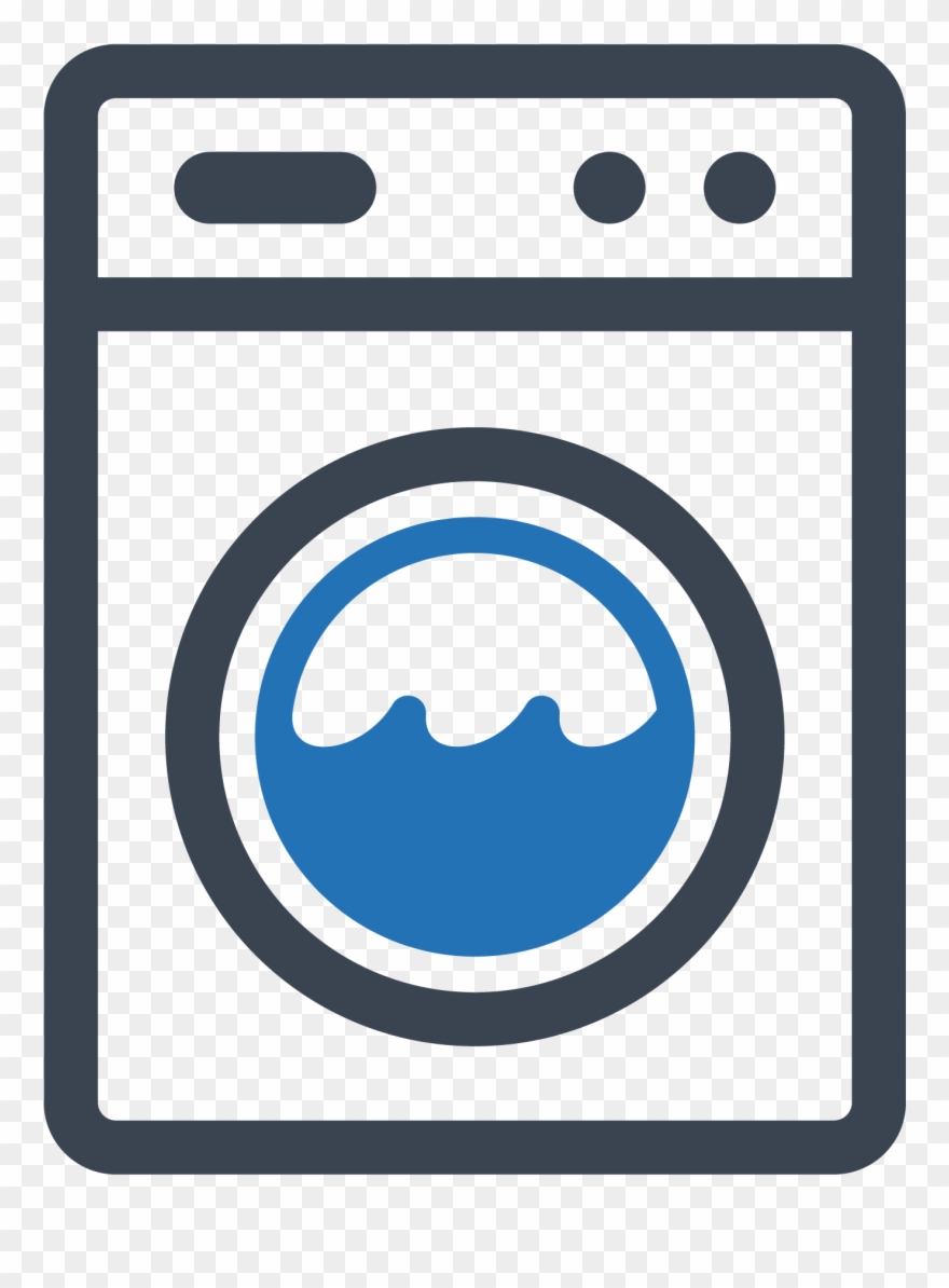 Washing Machine Laundry Cleaning - Icone Lavanderia Png Clipart