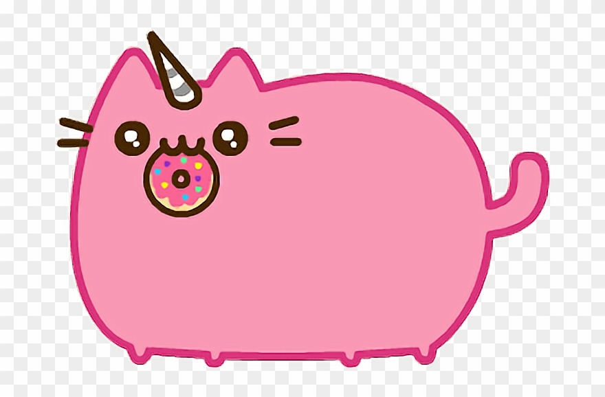 Report Abuse - Pusheen The Cat Pink Clipart