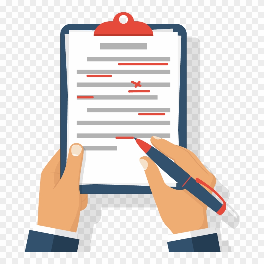 Medical Editing - Review Document Clip Art - Png Download