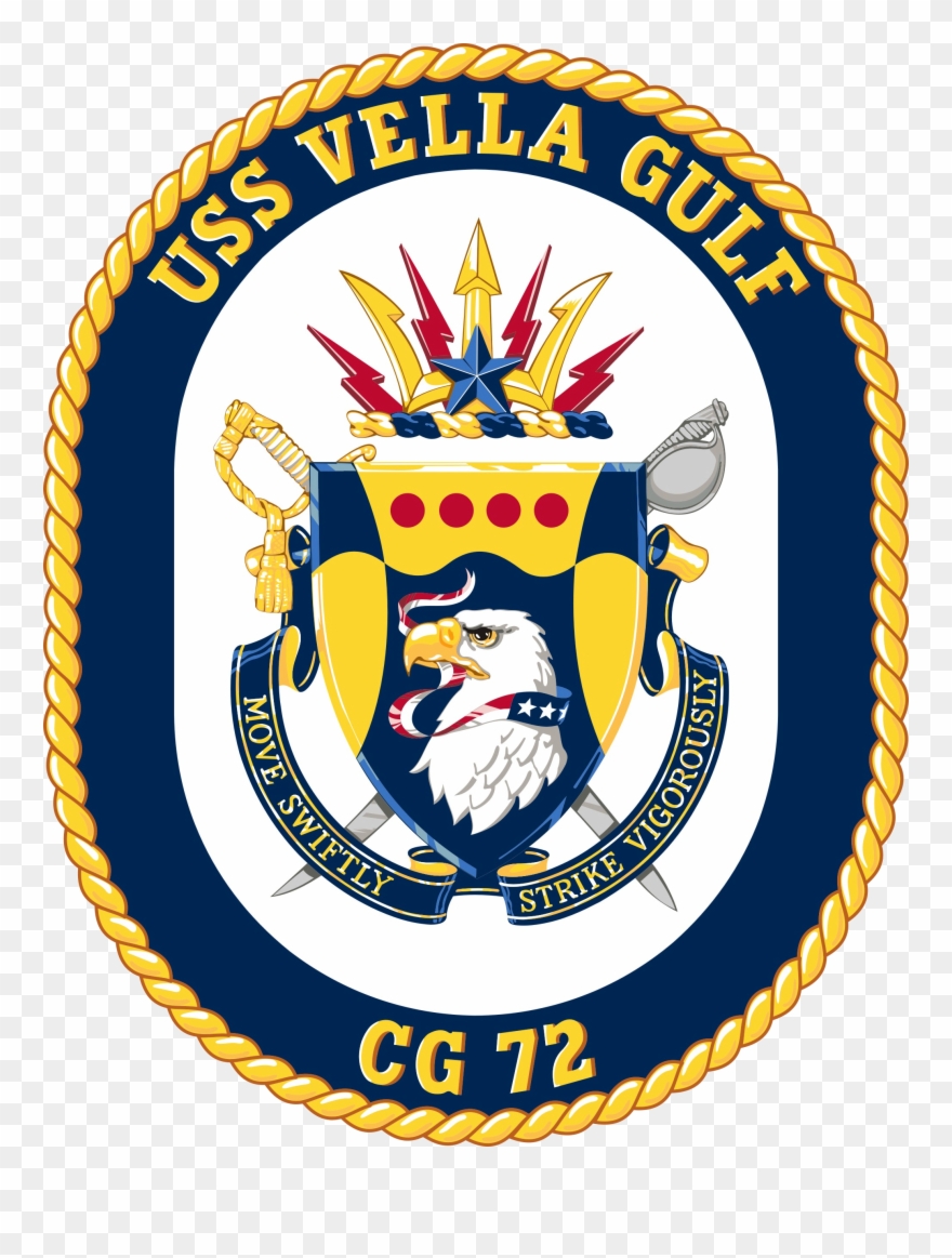 Badge - Cg 72 Vella Gulf Clipart