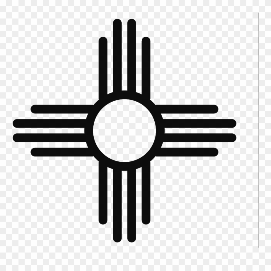 New Mexico Sun Png - New Mexico Flag Clipart