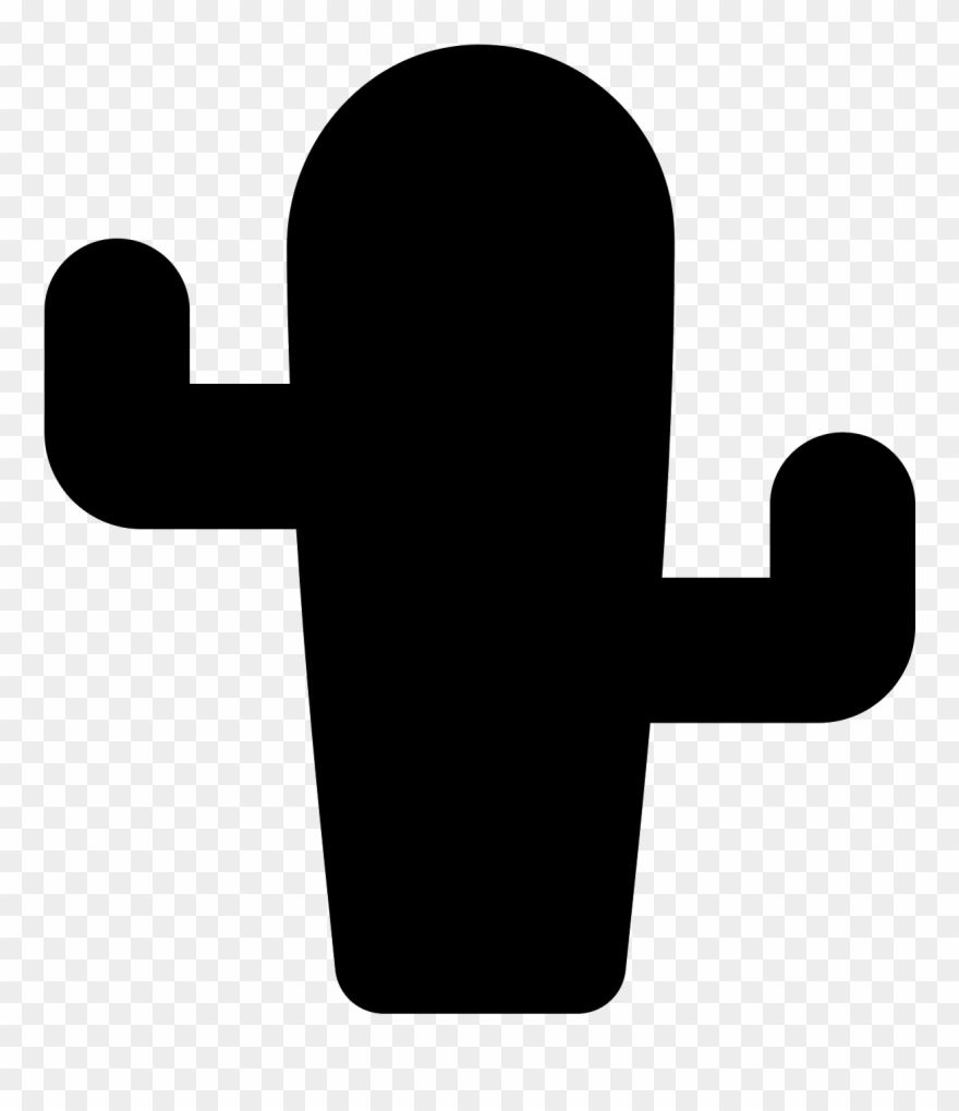 It Is A Cactus Icon - Illustration Clipart