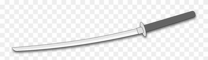 Clipart Free Library Collection Of Drawing High Quality - Katana - Png Download