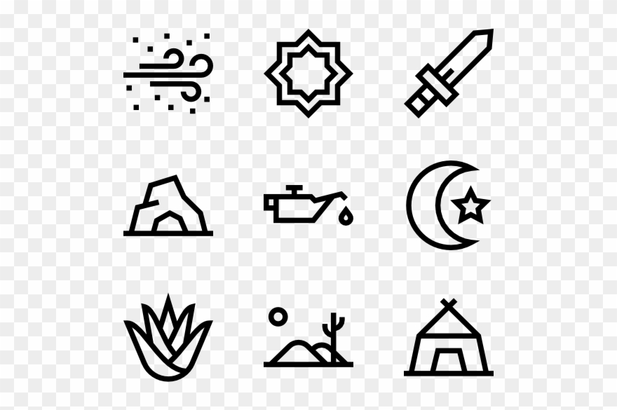 Desert - Free Science Icons Png Clipart