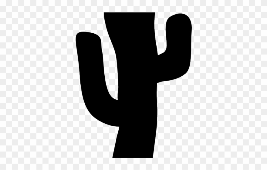 Cactus Clipart Saguaro - Sign - Png Download