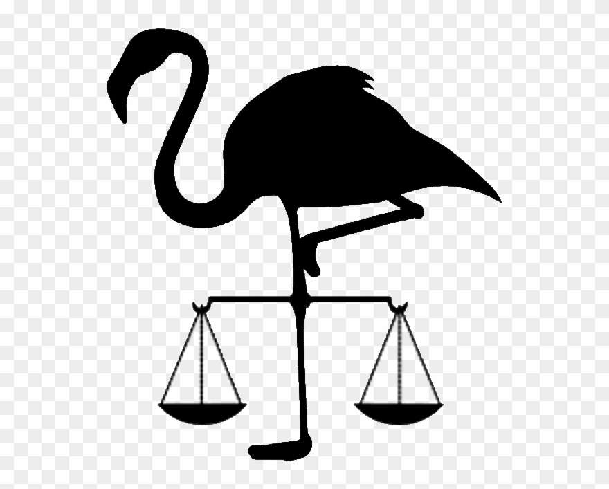 Flamingo-scales - Flamingo Vector Clipart