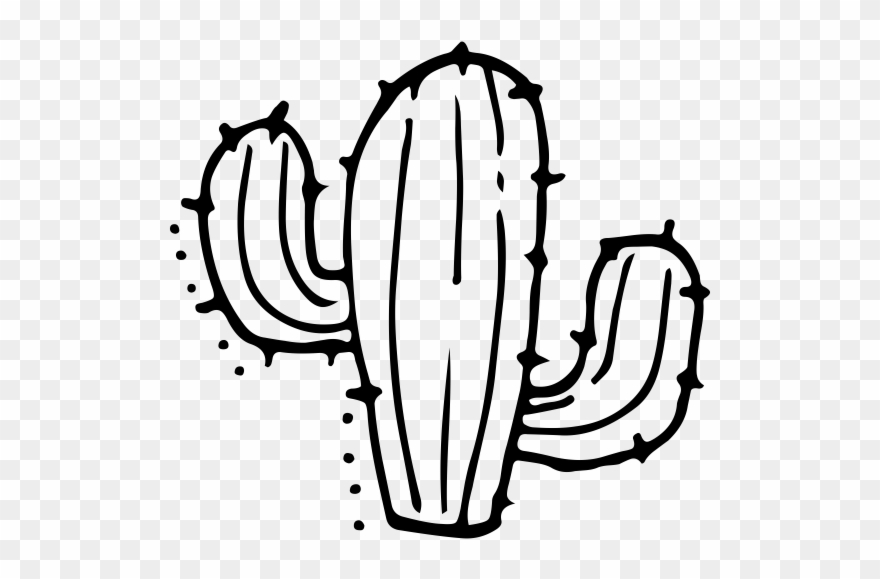Cactus Rubber Stamp - Cactus Clipart