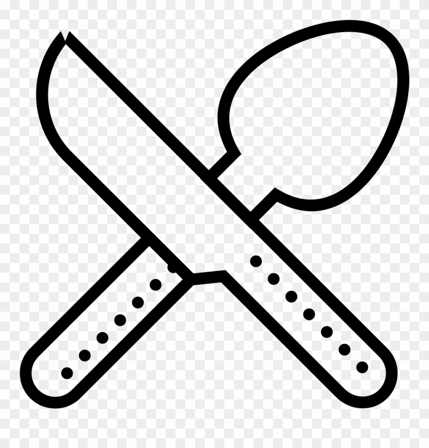 It's A Logo For Restaurants That Has Been Reduced Into - Icon Clipart