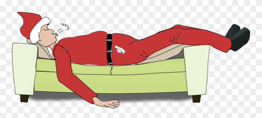 Christmas Lad Sleeping Vector - Ho Ho Ho! Mug Clipart