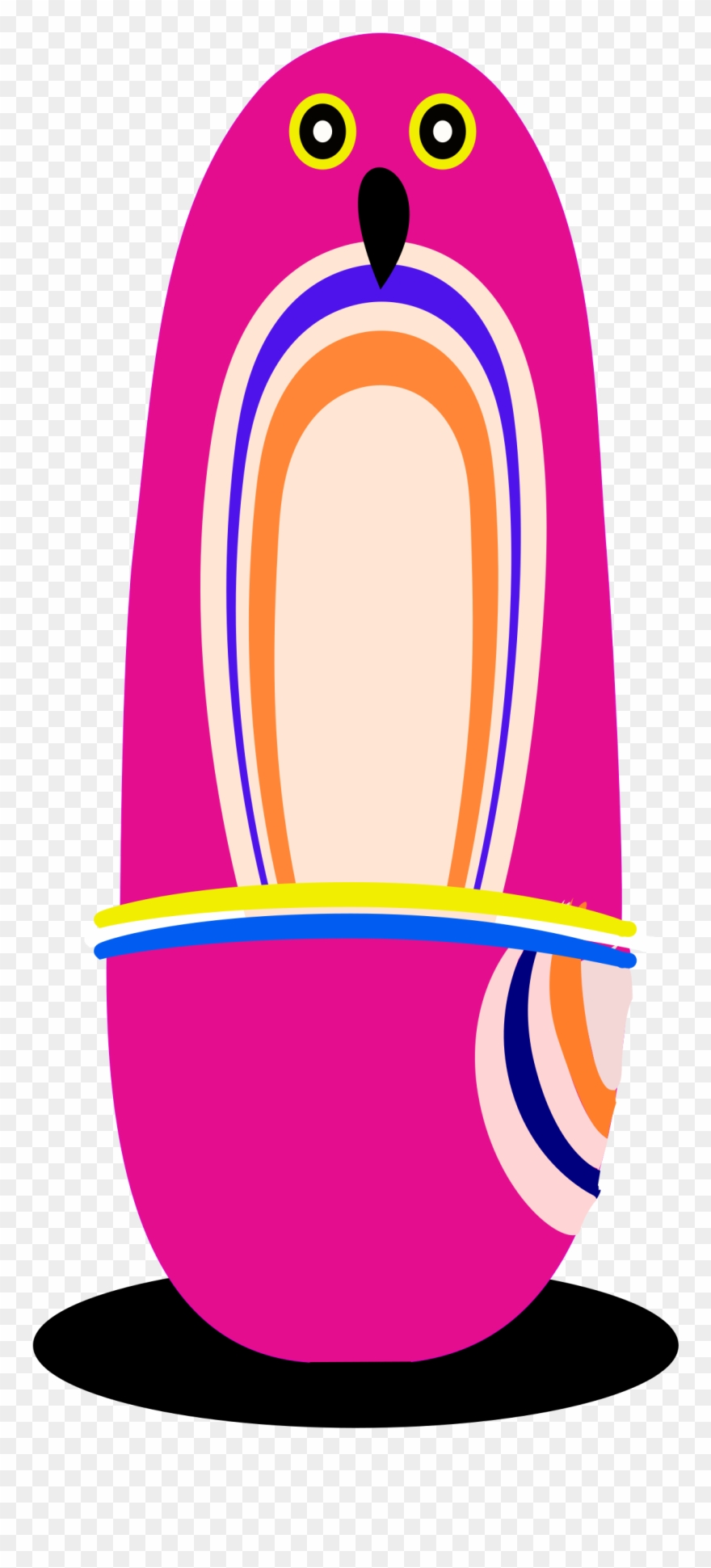 Free Pink Poster Penguin - Penguin Clipart