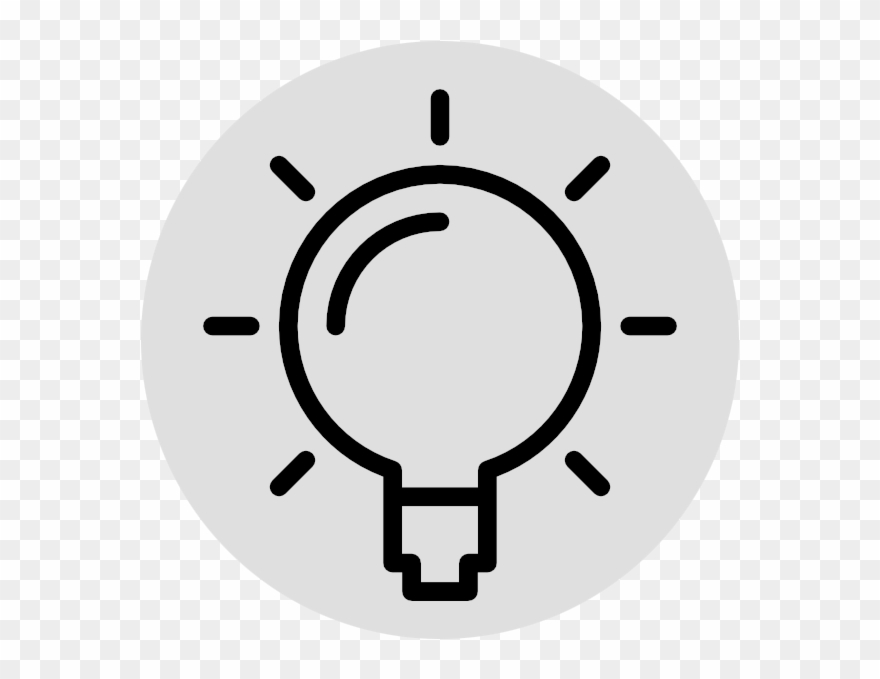 Iida Mac Bacc Monthly Meeting - Big Idea Icon White Transparent Clipart