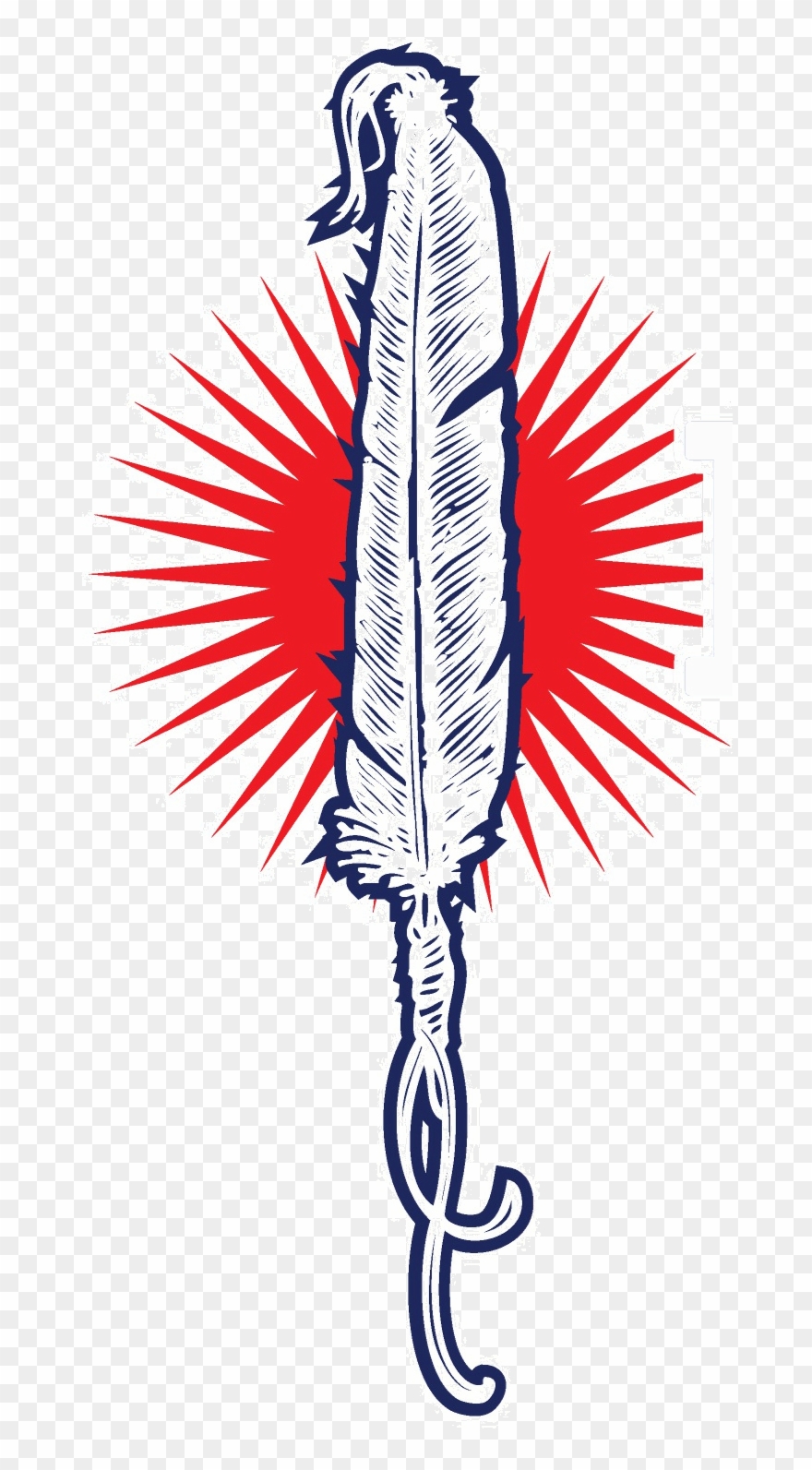 National Indian Law Library Feather Logo - Native Americans In The United States Clipart