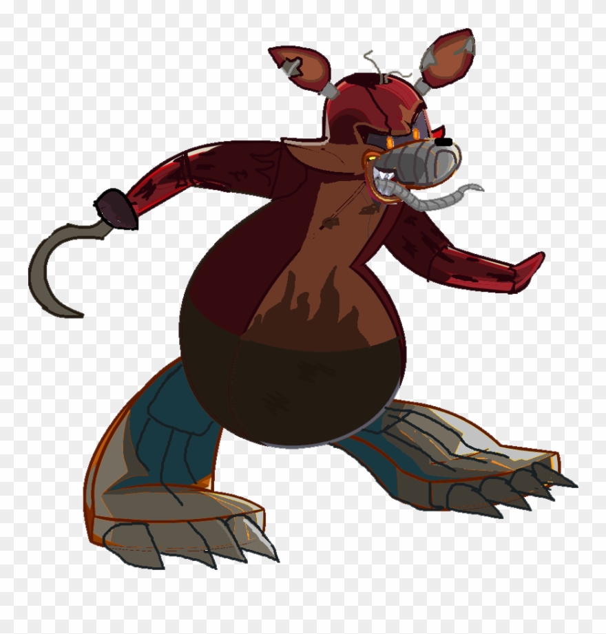 Nightmare - Foxy Transparent Clipart