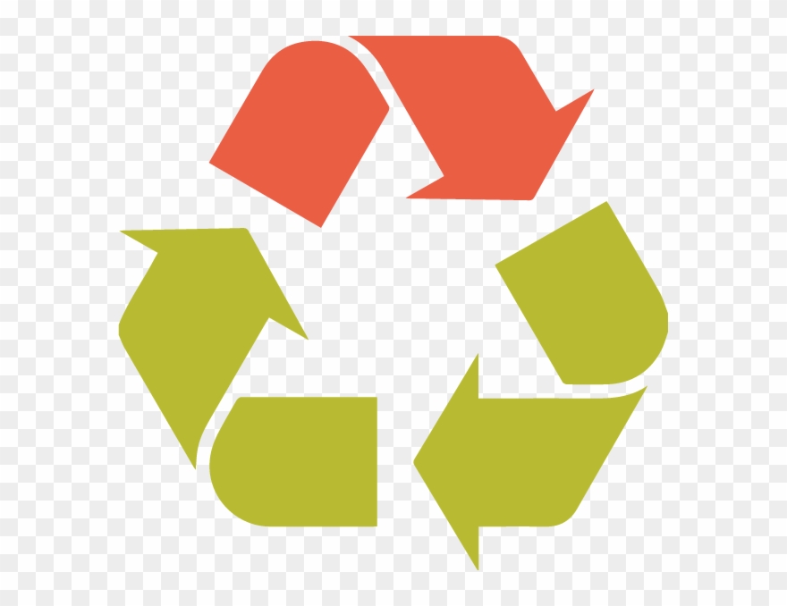 Reusability - Recycle Logo Black And White Clipart