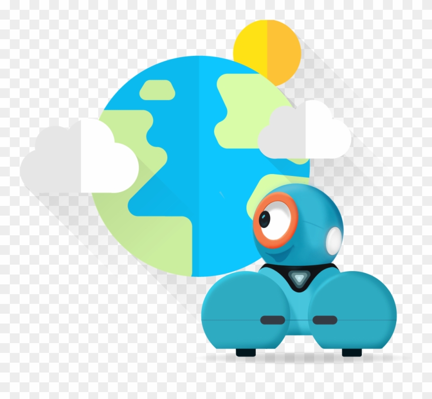 Get Started With Dash & Dot - Dash Robot Clip Art - Png Download