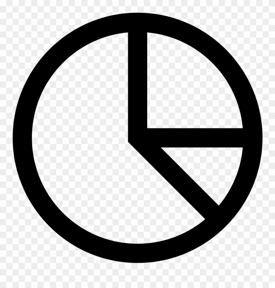 Pie Chart Icon - 4 O Clock Icon Clipart