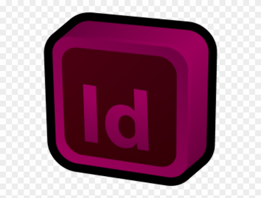 Adobe Indesign Icon 3d Clipart