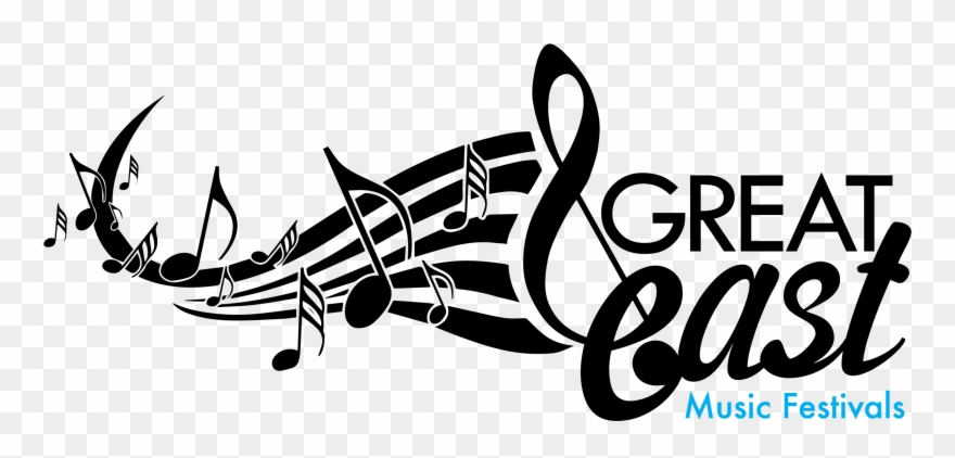Great East Music Festival Logo Clipart