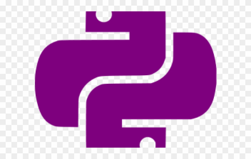 Python Logo Clipart Purple - Png Download