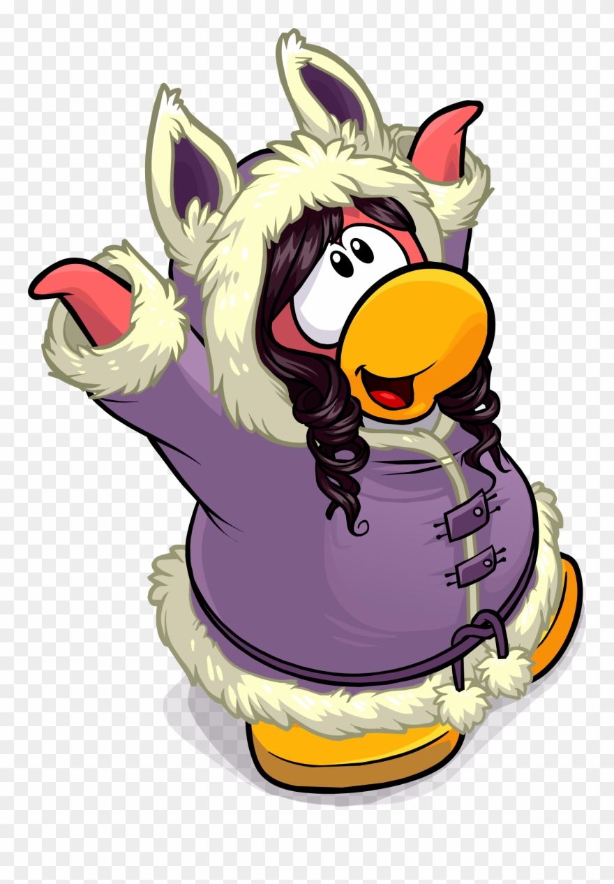 Let It Snow Postcard 2 - Club Penguin Clipart