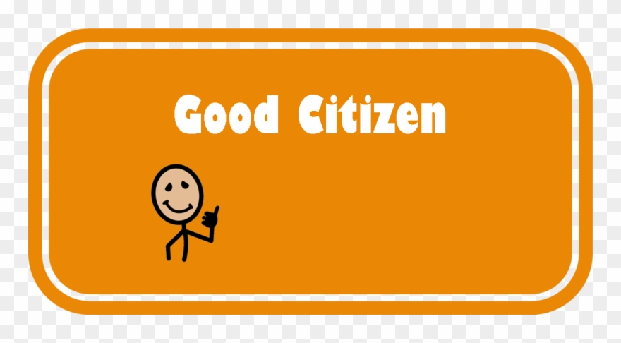 Good Citizen Clipart - Good Citizen Icon - Png Download