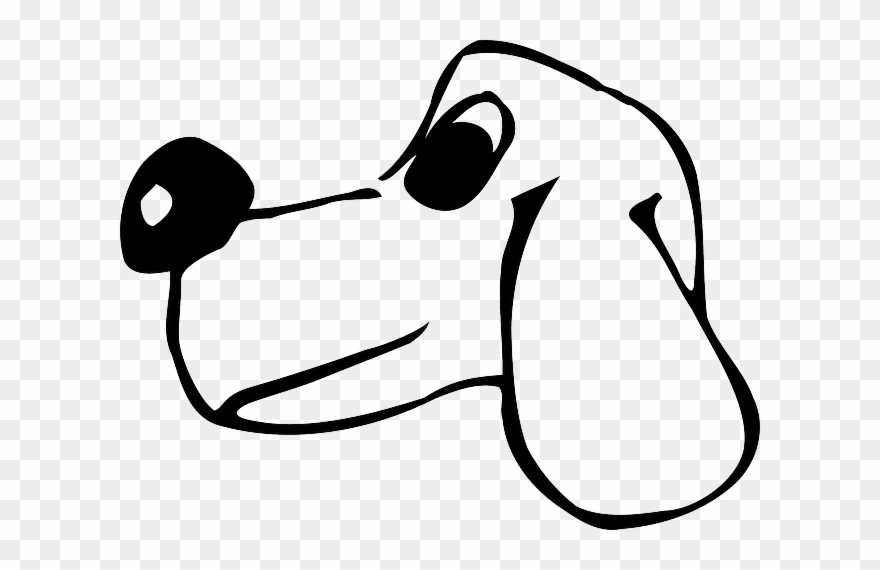 Cabeza De Un Perro Clipart
