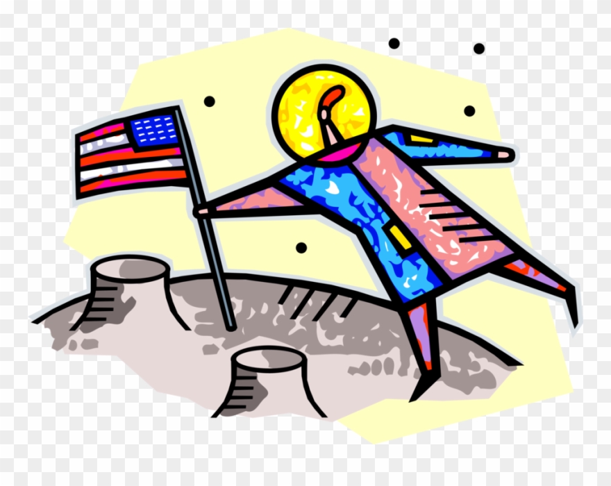 Picture Download Plants American On Moon Image Illustration - Moon Clipart