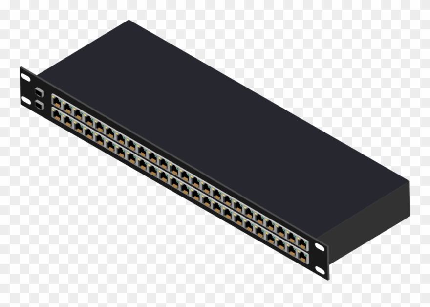 Network Switch Electrical Switches Electronics Ethernet - Computer Switch Clipart - Png Download