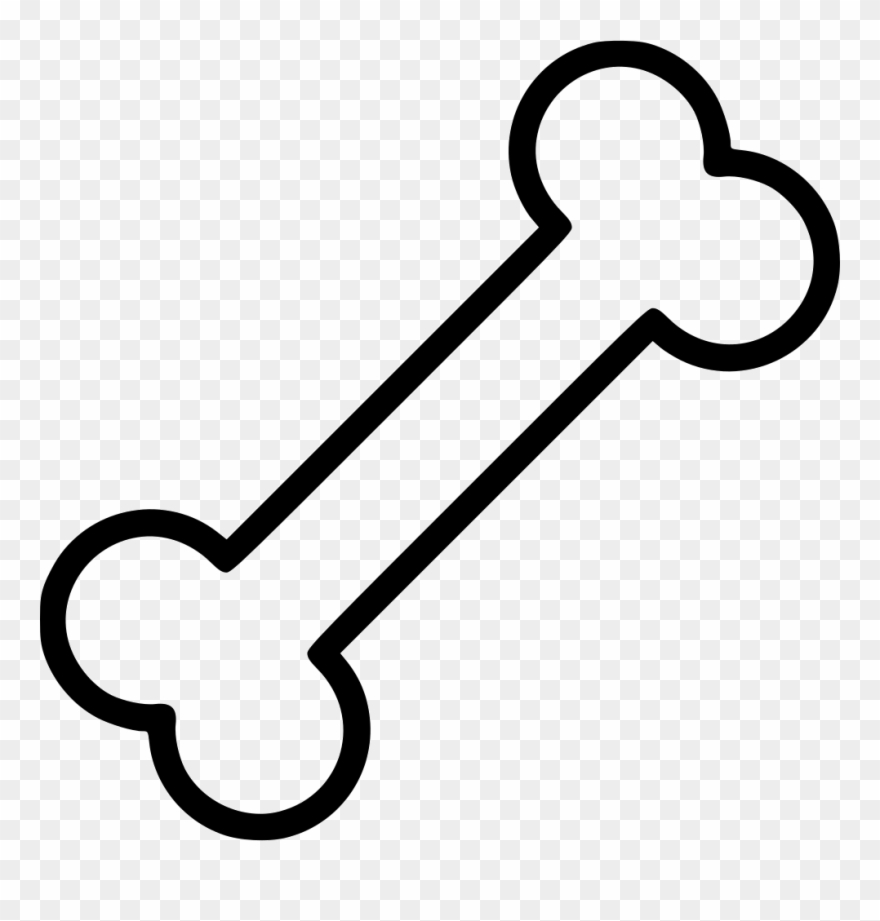 Bone Bones Dog Food Xray Png Icon - Dog Bone Png Clipart