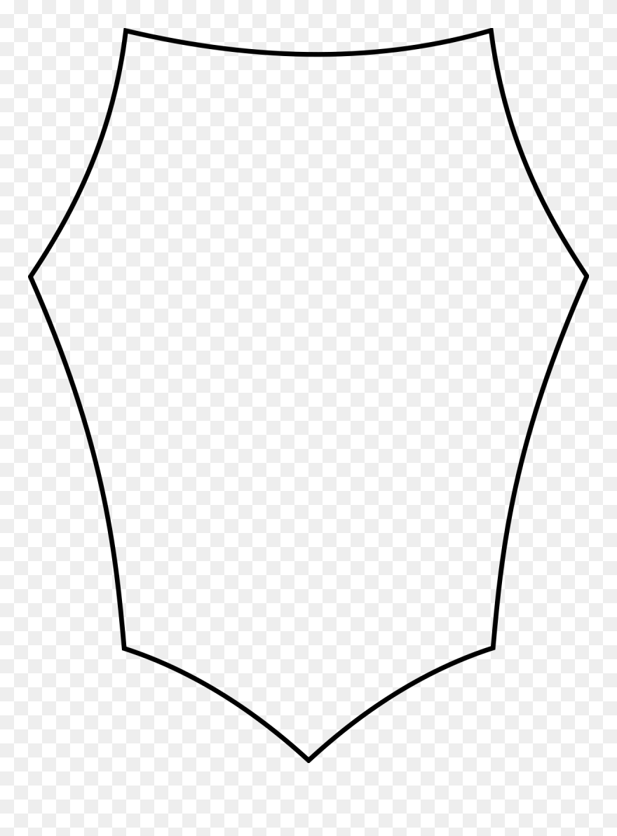 Italian Horse-head Escutcheon Clipart