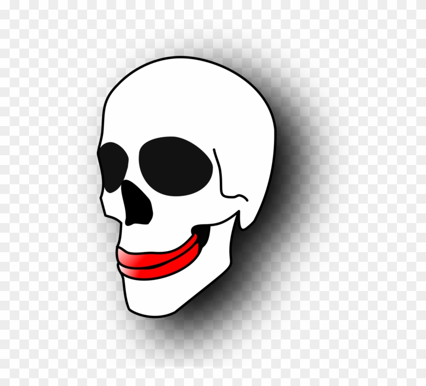All Photo Png Clipart - Skull With Lips Transparent Png