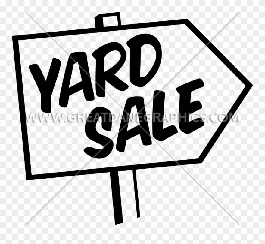 Production Ready Artwork For - Yard Sale Sign Png Clipart