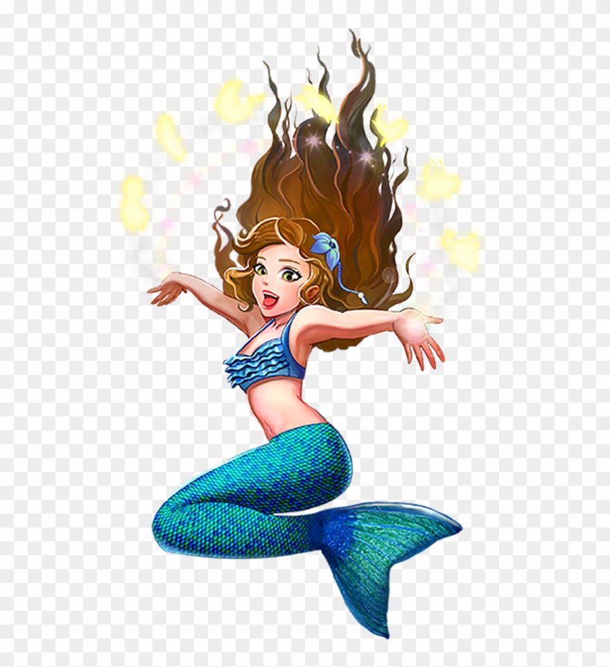 Destiny And Jia Cooper And I Were Nearly Home Before - Mermaid Clipart