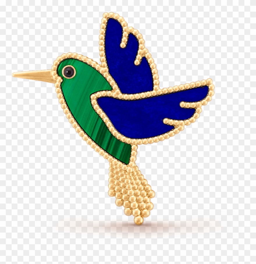 Lucky Animals Hummingbird Clip, - ヴァン クリーフ ラッキー アニマルズ - Png Download