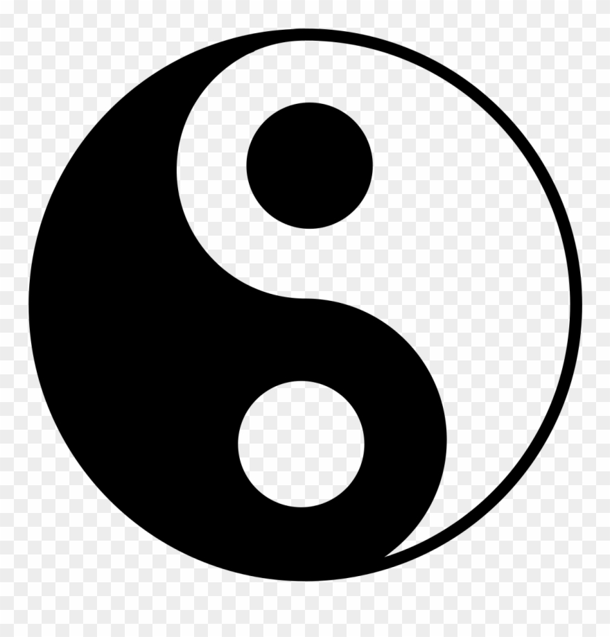 Yin Yang Water - Side Clipart