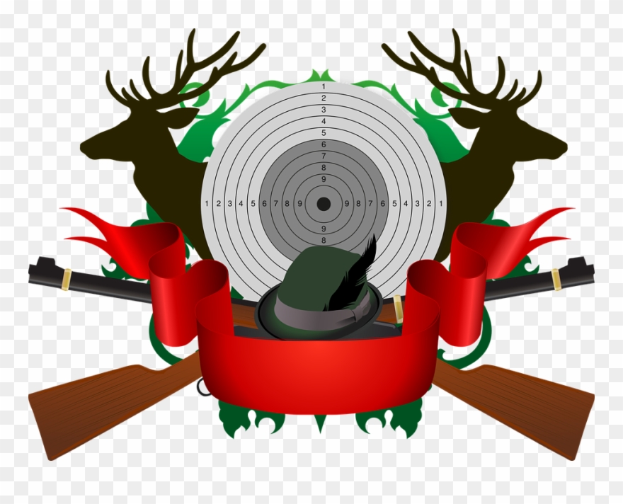 Pin Deer Hunting Clip Art - Охота Png Transparent Png
