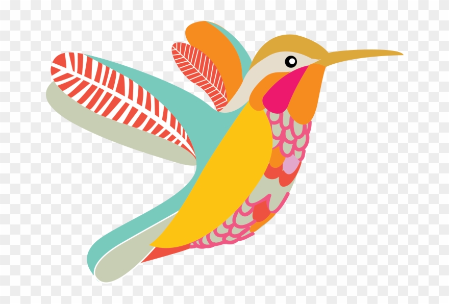 Hummingbird Clipart Watercolor - Illustration - Png Download