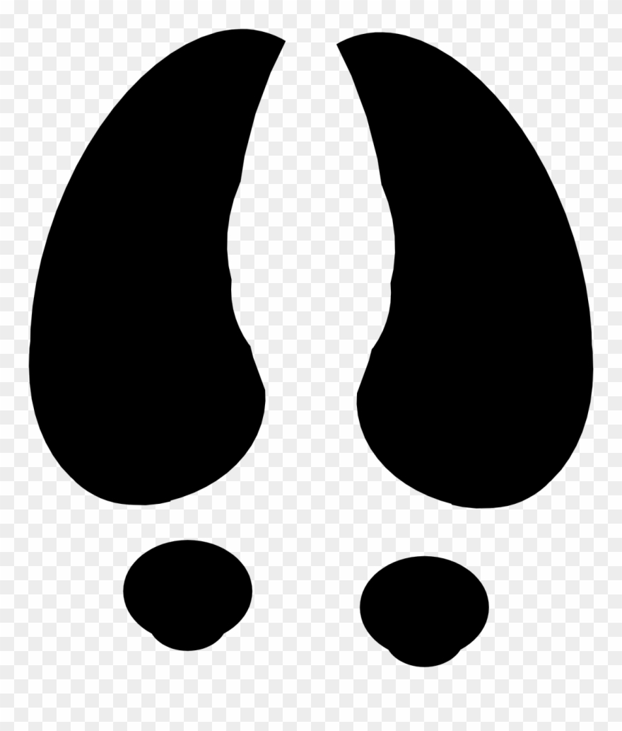 White Tailed Deer Tracks Drawing Png White Tailed Deer - Reh Fußabdruck Clipart