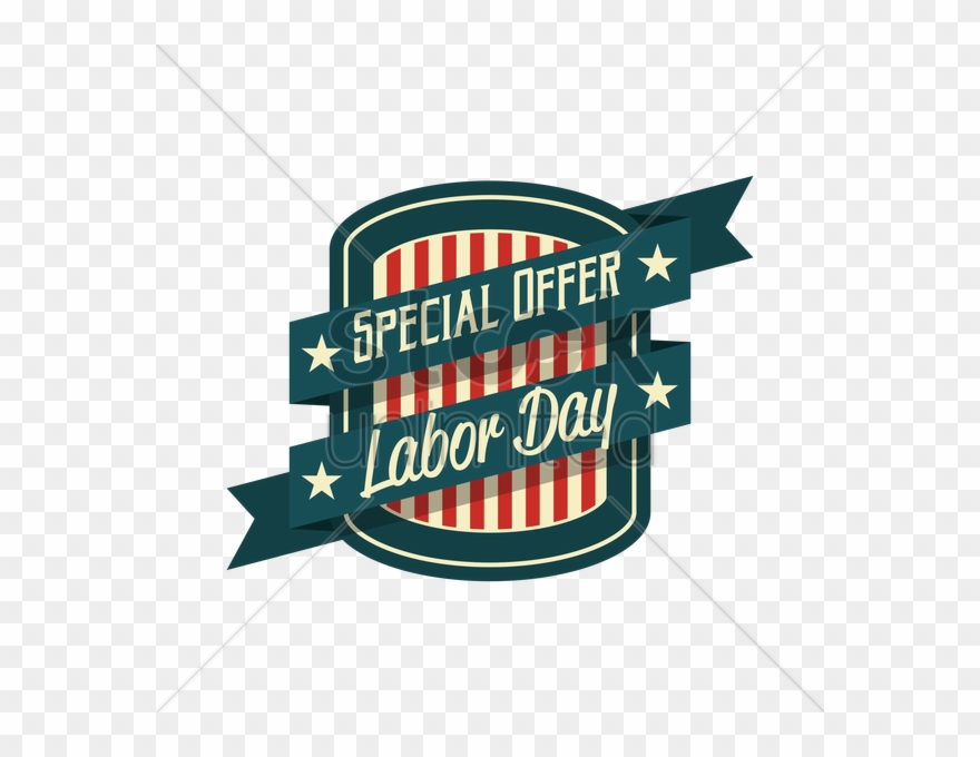 Vector Graphics Clipart United States Of America - Labor Day Special - Png Download