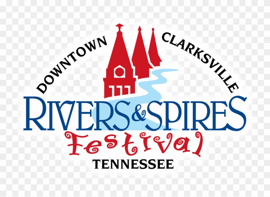 Clarksville - Rivers And Spires 2011 Clipart