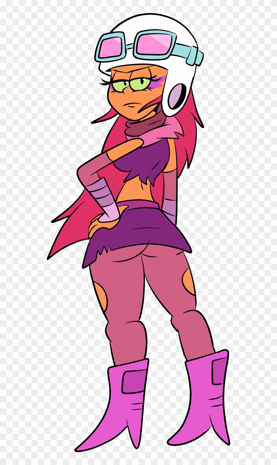 Starfire Raven Cyborg Robin Trigon Pink Clothing Fictional - Cartoon Clipart