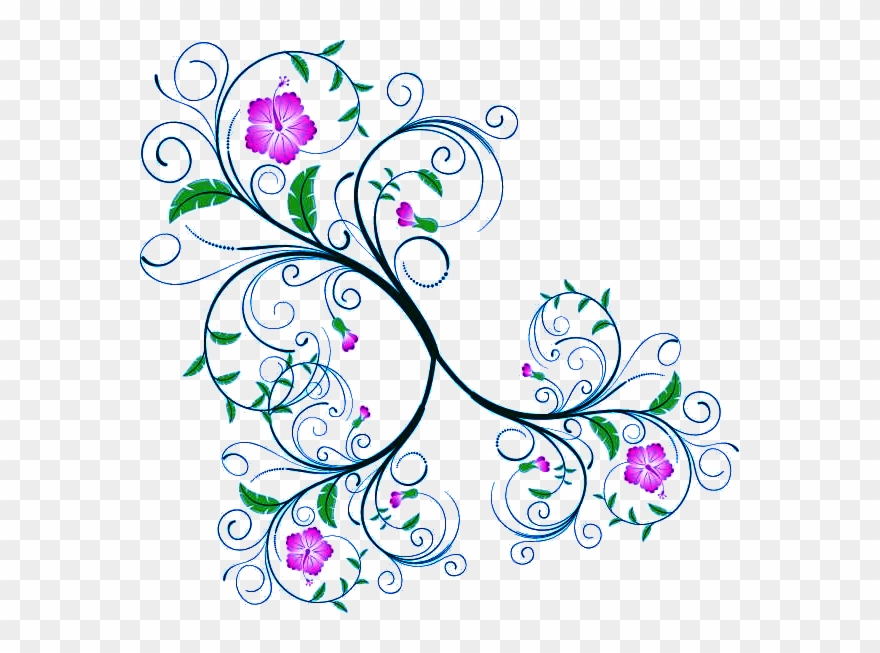 If You're A Jewish Girl Who's Up For Having A Blast, - Floral Swirls Clipart