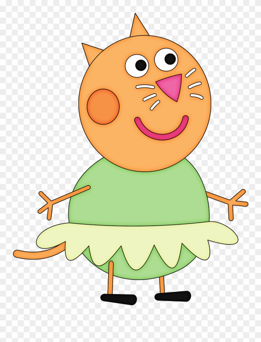 Minus Monster University, George Pig, Pig Party, Minions, - Candy Peppa Pig Bailarina Clipart