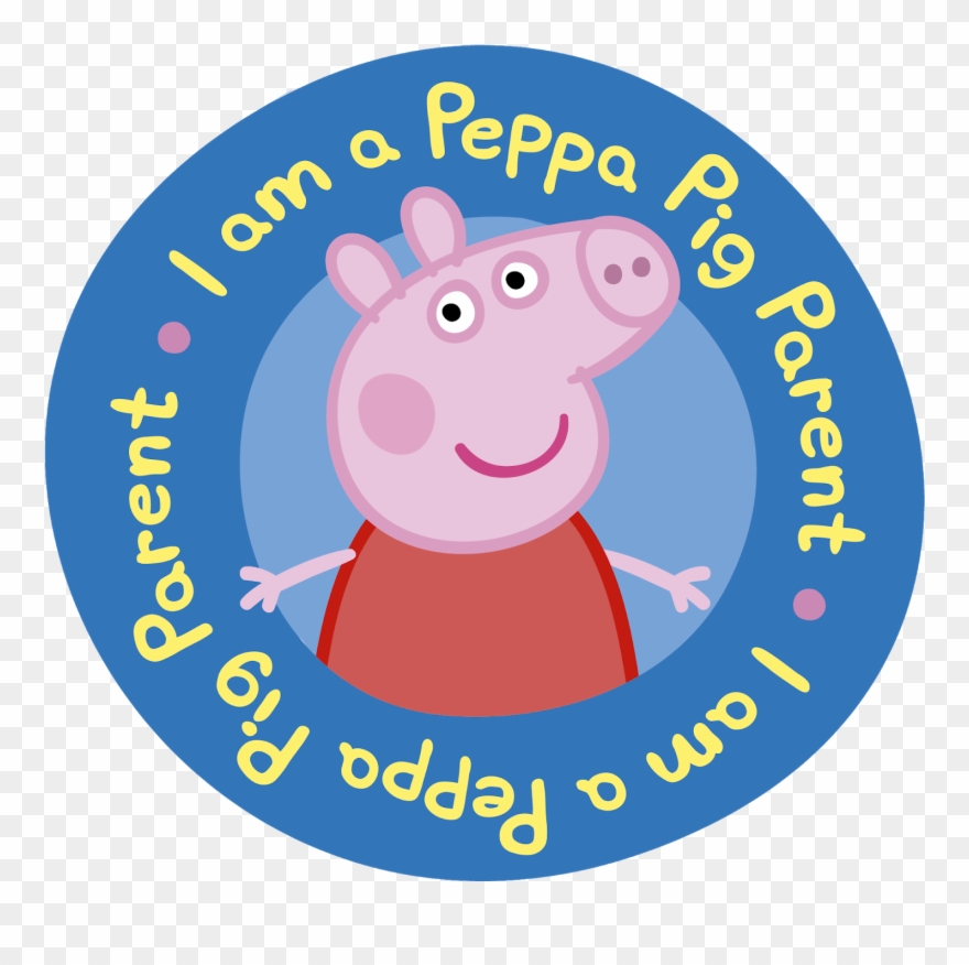 Ambassadorships - Peppa Pig Round Stickers Clipart