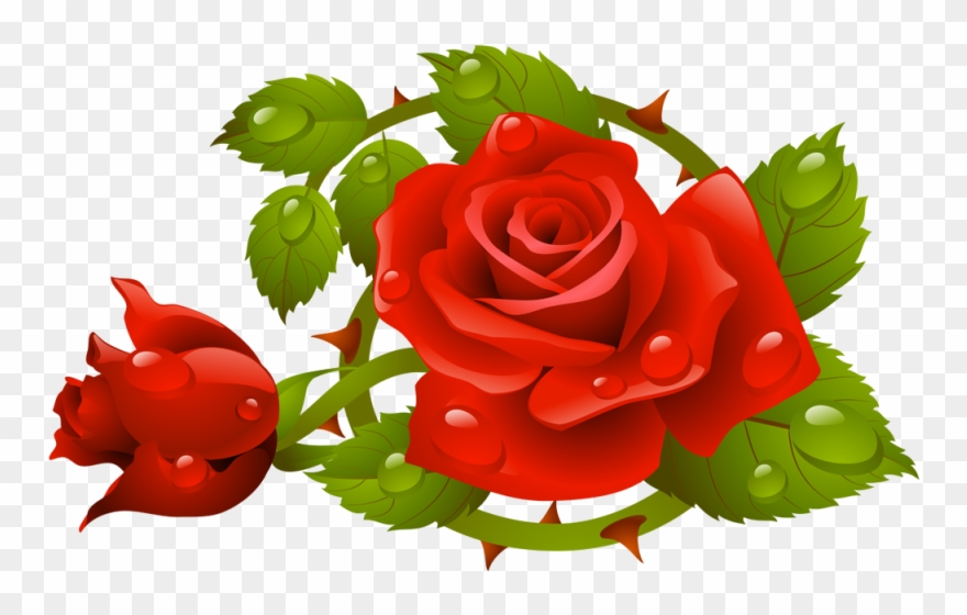 Клипарты Тема - Rose Clipart
